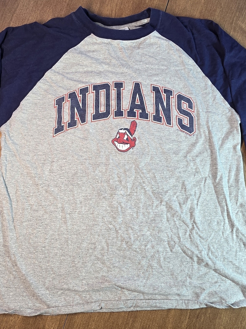 Vintage Cleveland Indians Pro Edge T-Shirt Size Large -Y2K